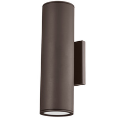 Troy Lighting Perry Textured Bronze LED Outdoor Wall Light