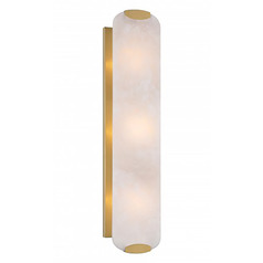 Minka Lavery Bonita Glowstone Legacy Brass Sconce