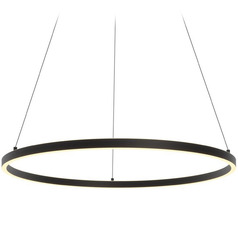 Afx Lighting Glo Black LED Pendant Light