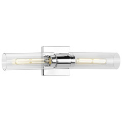 Progress Lighting Clarion Polished Chrome Vertical Bathroom Light
