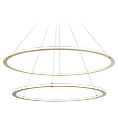 Matteo Lighting Victoria Brushed Gold LED Pendant Light