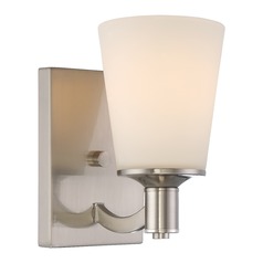 Nuvo Lighting Laguna Brushed Nickel Bathroom Light | 60/5823 ...