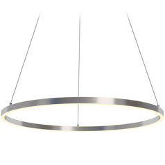 Afx Lighting Glo Satin Nickel LED Pendant Light