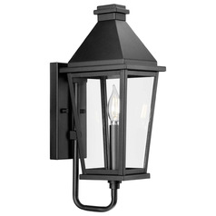 Progress Lighting Richmond Hill Textured Black Outdoor Wall Light