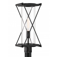 Minka Lavery Rolando Hidalgo Rockhill Dark Matte Black Post Light