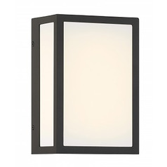 Minka Lavery Grand Marlborough Sand Coal Black LED Outdoor Wall Light