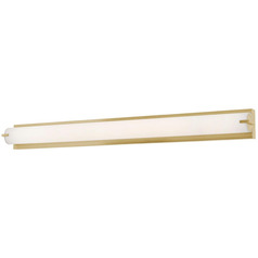 Afx Lighting Axel Satin Brass LED Vertical Bathroom Light