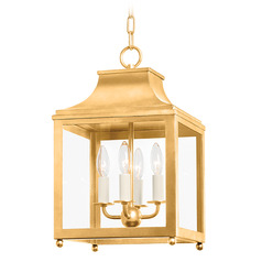 Mitzi Ashleigh Vintage Gold Leaf Small Chandelier