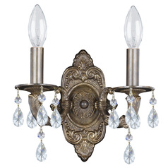 Crystorama Lighting Paris Market Venetian Bronze Sconce