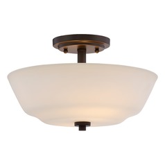 Nuvo Lighting Willow Polished Nickel Bathroom Light | 60/5803