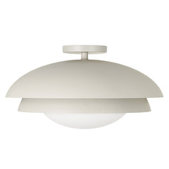 Capital Lighting Jensen Taupe Semi-Flushmount Light
