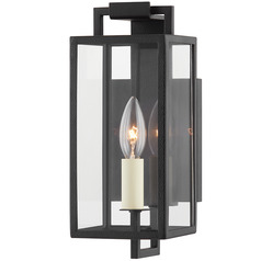 Troy Lighting Beckham Forged Iron Outdoor Wall Light