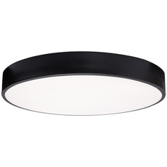 Afx Lighting Bailey Black LED Flushmount Light