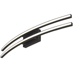 Afx Lighting Harper Black LED Vertical Bathroom Light