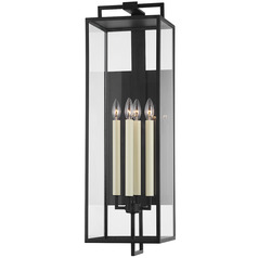 Troy Lighting Beckham Forged Iron Outdoor Wall Light