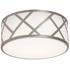 Afx Lighting Haven Satin Nickel Flushmount Light