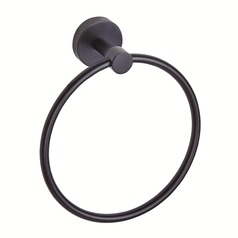 Seattle Hardware Co Prelude Oil Rubbed Bronze 6.875-Inch Towel Ring