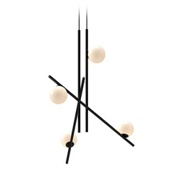 Kuzco Lighting Amara Black LED Chandelier