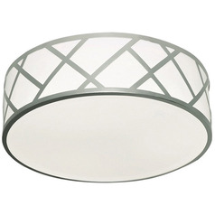 Afx Lighting Haven Satin Nickel LED Flushmount Light