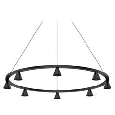 Kuzco Lighting Ryan Pauly Dune Black LED Chandelier