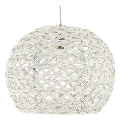 Currey and Company Piero Silver Mini-Pendant Light with Bowl / Dome Shade