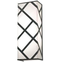 Afx Lighting Haven Black LED Sconce