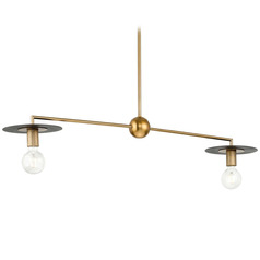 Progress Lighting Trimble Brushed Bronze & Matte Black Island Light