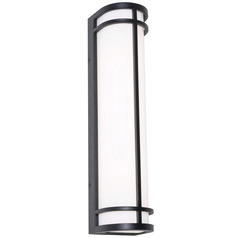 Afx Lighting Crain Black LED Outdoor Wall Light