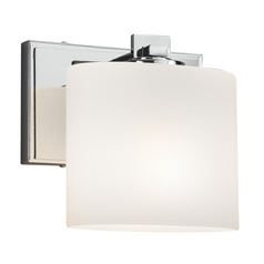 Justice Design Group Era Polished Chrome Sconce
