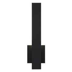 Matteo Lighting Zayden Matte Black LED Outdoor Wall Light