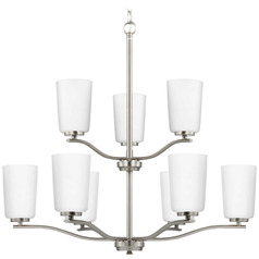 Progress Lighting Adley Brushed Nickel Chandelier