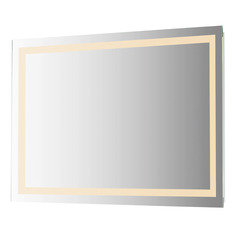 Project Mirror - Perimeter Rectangle 48-Inch Illuminated Mirror