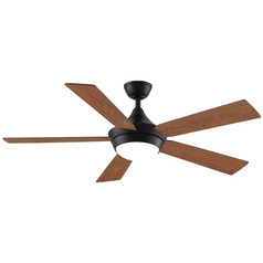 Fanimation Fans Celano V2 Dark Bronze LED Ceiling Fan with Light