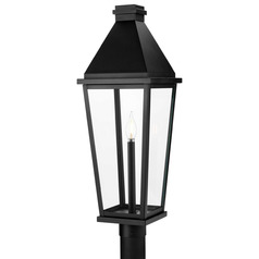 Progress Lighting Richmond Hill Textured Black Post Light
