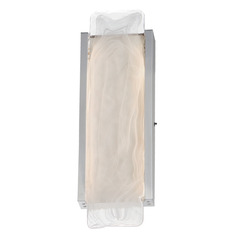 Et2 Celine Satin Nickel LED Vertical Bathroom Light