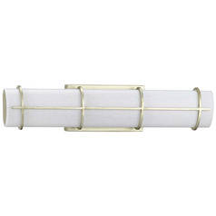Progress Lighting Grid LED Silver Ridge LED Vertical Bathroom Light