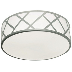 Afx Lighting Haven Satin Nickel LED Flushmount Light