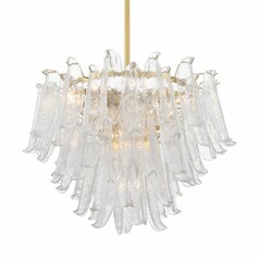 Regent 13-Light Chandelier in Legacy Brass by Metropolitan