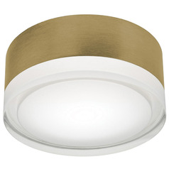 Afx Lighting Emma Light Antique Brass LED Flushmount Light