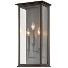 Troy Lighting Chauncey Vintage Bronze Outdoor Wall Light