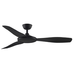 Fanimation Fans Glideaire Black Ceiling Fan Without Light