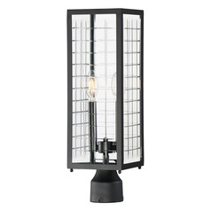 Maxim Lighting Magnus Black Post Light