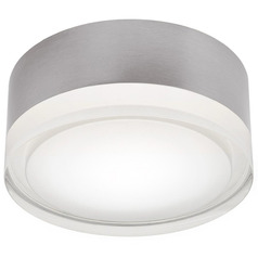 Afx Lighting Emma Satin Nickel LED Flushmount Light