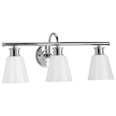 Progress Lighting Ashford Polished Chrome Bathroom Light