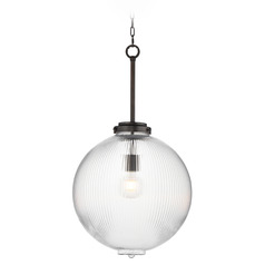 Maxim Lighting Kasbah Oil Rubbed Bronze Pendant Light with Globe Shade