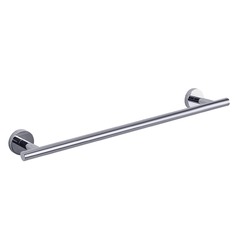 Seattle Hardware Co Prelude Chrome Towel Bar 18-Inch Center to Center