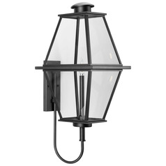 Progress Lighting Bradshaw Textured Black Outdoor Wall Light