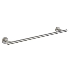 Seattle Hardware Co Prelude Satin Nickel Towel Bar 24-Inch Center to Center