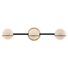 Justice Design Centric 3-Light Bath Bar