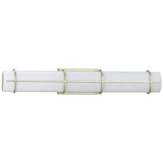 Progress Lighting Grid LED Silver Ridge LED Vertical Bathroom Light